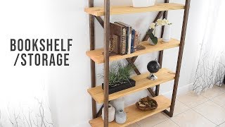 DIY Bookshelf  Storage amp Organization [upl. by Onitsuaf203]