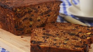 Easy Fruit Cake Recipe Demonstration  Joyofbakingcom [upl. by Nadnal]