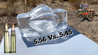 556 Vs 545 Ballistics Gel Test [upl. by Yrevi]