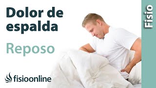 Por qué me duele la espalda en la cama MÁS CUANDO DUERMES MUCHO [upl. by Seif]