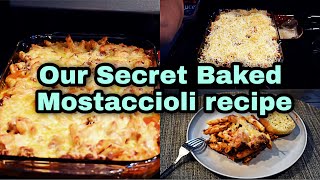 Baked Mostaccioli Recipe  Easy and quick Recipe for Parties or Large Gatherings [upl. by Aroz]