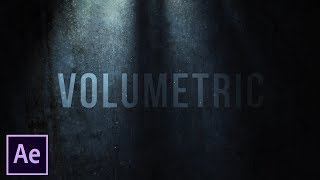 After Effects Tutorial Volumetric Light and Dust No Plugins [upl. by Mcmullan]