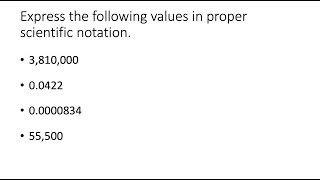 Scientific Notation [upl. by Quillan]