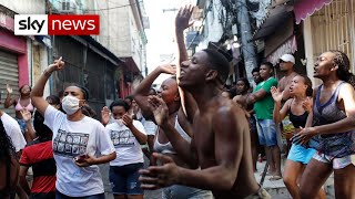 Deadly gang violence in Rio de Janeiro [upl. by Scheld]