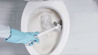 HOW TO CLEAN YOUR TOILET WITH CLR PRODUCTS [upl. by Deroo]