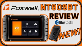 Foxwell NT809BT OBDII Diagnostic Scan Tool Review NEW 4K [upl. by Gavra]