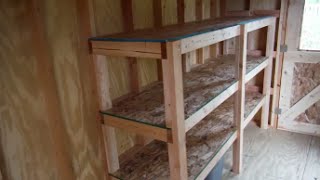 How to Build Easy and Strong Storage Shelves [upl. by Neelhtakyram]