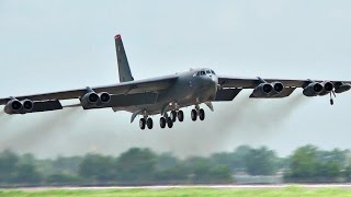 B52 Stratofortress Bombers In Action [upl. by Dyson343]