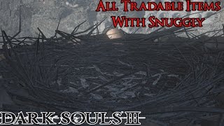 Dark Souls 3  All Tradeable Items With The Crows Item Locations In Description [upl. by Ardnohs802]