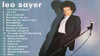 Leo Sayer Greatest Hits  Leo Sayer Top songs [upl. by Idnerb]