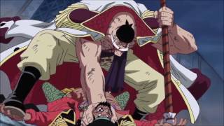 One Piece  Whitebeard VS Blackbeard Eng Dub [upl. by Redfield]