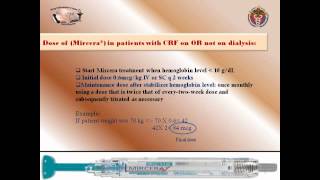 How to inject Mircera [upl. by Sarah116]