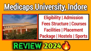 Medicaps University Indore  Full Review  Admission Fees Placement Courses Facilities [upl. by Zabrina69]