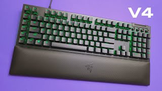 Razer BlackWidow V4 Keyboard Review [upl. by Ardua53]