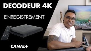 DECODEUR 4KUHD  comment utiliser la fonction enregistrement [upl. by Kylah950]