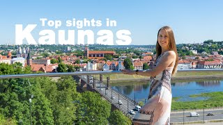 Visiting Kaunas Lithuania  Travel guide from a local [upl. by Elocon]