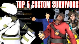 My Top 5 Favorite Custom Survivors in Risk of Rain 2 [upl. by Ecnahoy608]