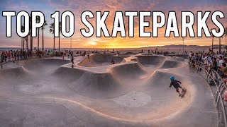 Most FAMOUS Skateparks In The US California New York Florida [upl. by Llewsor]