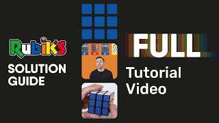 How To Solve A Rubiks Cube  Full Tutorial [upl. by Camus]