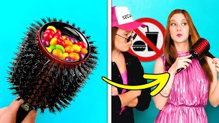 HOW TO SNEAK FOOD FROM ANYONE  Clever Food Hacks And Awkward But Funny Situations [upl. by Dave505]