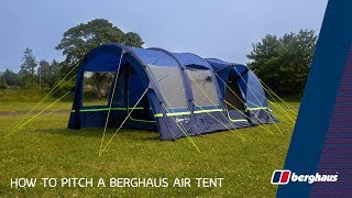 How To Pitch A Berghaus Air Tent [upl. by Eihtur]