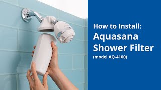 Aquasana AQ4100 installation [upl. by Frohman]