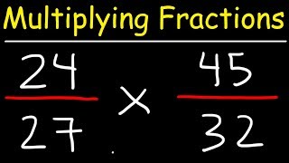 Multiplying Fractions  The Easy Way [upl. by Enenej521]