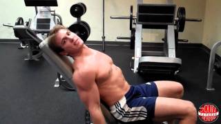 How To Seated Incline Dumbbell Bicep Curl [upl. by Judenberg]