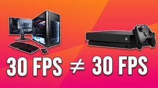 Why 30 FPS on Console feels smoother and better than 30 FPS on PC [upl. by Lrad]