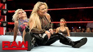 Natalya vs Alexa Bliss Raw June 25 2018 [upl. by Naicul652]