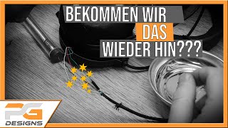 Headset  Kopfhörer funktioniert nicht  Wackelkontakt oder Kabelbruch reparieren [upl. by Suciram554]