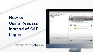 Using Keepass Instead of SAP Logon [upl. by Gerrit]