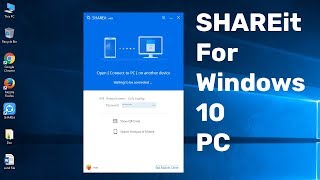 How To Download and Install SHAREit on Windows 10 PC Latest Version  SHAREit For PC [upl. by Benjy]