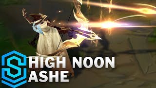 High Noon Ashe Skin Spotlight  PreRelease  League of Legends [upl. by Thordis]