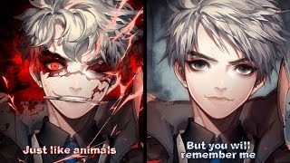 【Nightcore】→ Animals  Centuries  Switching Vocals   Lyrics [upl. by Crane]