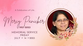 Memorial Service of Mercy Panicker [upl. by Alket800]