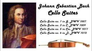 Johann Sebastian Bach  Cello suites in 432 Hz great for reading or studying [upl. by Gradeigh]