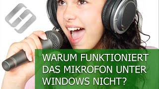 🎤 Mikrofonprobleme unter Windows Fehlerbehebung und Lösungen für Windows 11 10 8 und 7 🎤 [upl. by Omissam]