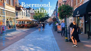 Roermond Niederlande  4K Walking Tour Designer Outlet [upl. by Anir793]