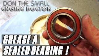 HOWTO Grease A Sealed Bearing [upl. by Peace649]