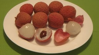 Litchi Fruit How to Eat Lychee Fruit [upl. by Ylerebmik]