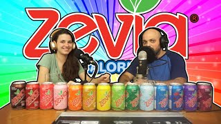 EVERY flavor of Zevia Taste Test amp Review [upl. by Noynek]