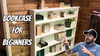 DIY Bookcase for Beginners [upl. by Gnut906]