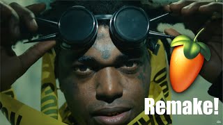 Remaking Kodak Black  quotSuper Gremlinquot on FL Studio [upl. by Aisorbma606]