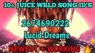 🔥Most Popular JUICE WRLD Music Codes IDS Roblox 20212022 ✅ WORKING [upl. by Kcirdez]