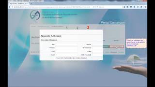 Nouveau portail DAMANCOM Adhésion en ligne [upl. by Galligan]