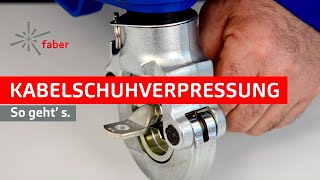 Kabelschuhverpressung So geht´ s [upl. by Gilligan]