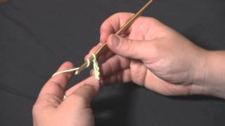 How to Crochet Foundation Double Crochet FDC Right Handed [upl. by Roi]