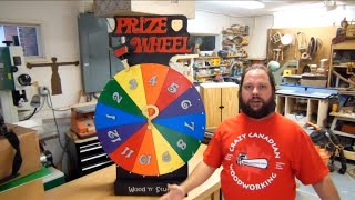 How To Make A Prize Wheel Prize Spinner [upl. by Neyr92]