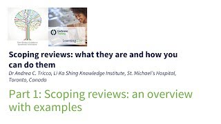 Scoping reviews an overview with examples [upl. by Otineb]